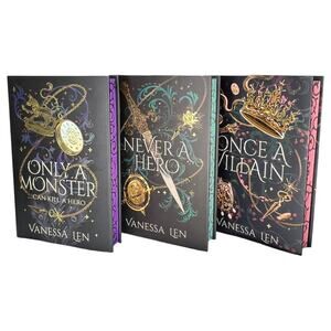 FairyLoot Monsters Trilogy by Vanessa Len - January 2022 YA Box Book / Sequels